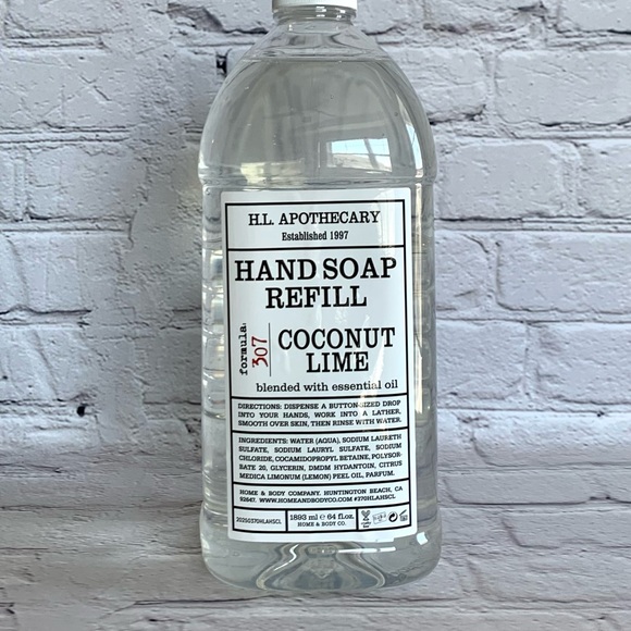 Home & Body Co. Bath & Body Hb Co Hl Apothecary Lime Soap Refill